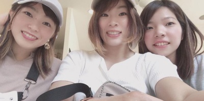 川井梨紗子と姉妹の画像